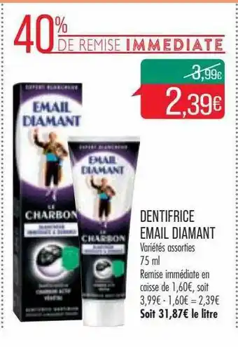 Match Dentifrice Email Diamant offre
