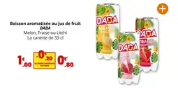 Coccinelle Express Boisson aromatisée au jus de fruit DADA offre