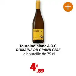 Coccinelle Express Touraine blanc A.O.C DOMAINE DU GRAND CERF offre