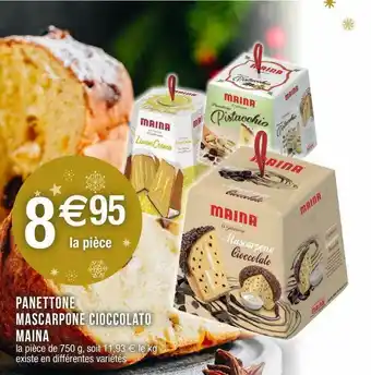 Migros Panettone Mascarpone Cioccolato Maina offre