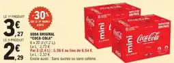 E.Leclerc "COCA-COLA" Soda original offre