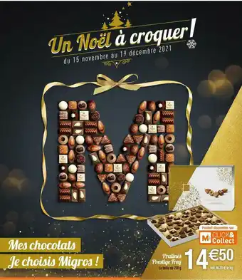 Migros Pralinés Prestige Frey offre