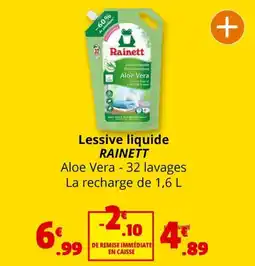 Coccinelle Express Lessive liquide Rainett offre