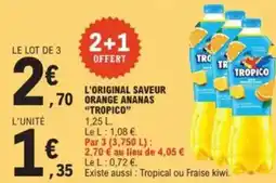 E.Leclerc TROPICO L'original saveur orange ananas offre