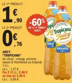 E.Leclerc "TROPICANA" Juicy offre