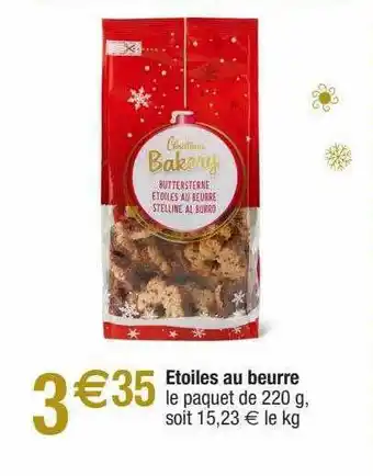 Migros étoiles Au Beurre offre