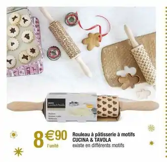Migros Rouleau à Pâtisserie à Motifs Cucina & Tavola offre