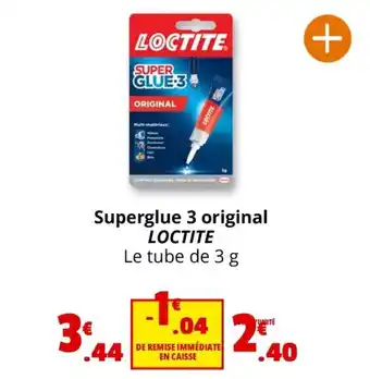 Coccinelle Express Superglue 3 original LOCTITE offre