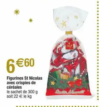 Migros Figurines St Nicolas Avec Crispies De Céréales offre