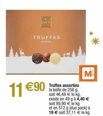 Migros Truffes Assorties offre