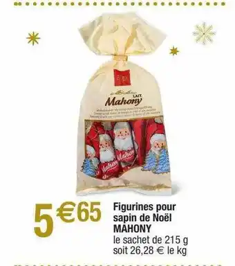 Migros Figurines Pour Sapin De Noël Mahony offre