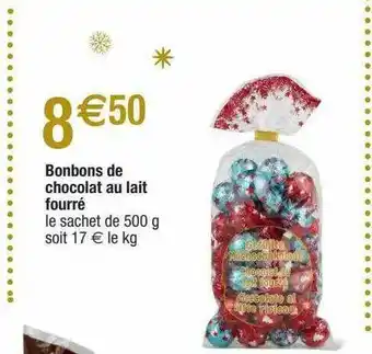 Bonbons De Chocolat Au Lait Fourré