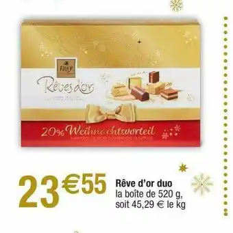 Migros Rêve D'or Duo Frey offre