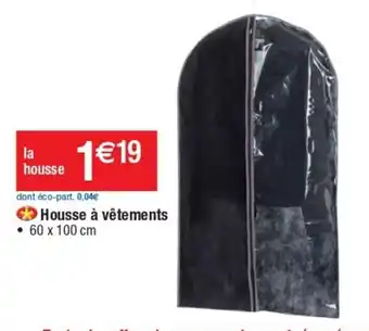 Cora x Carrefour Housse a Vetements offre