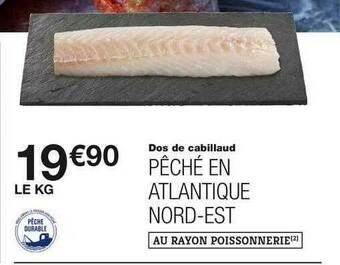 Monoprix Dos De Cabillaud offre