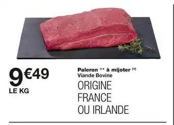 Monoprix Viande Bovine : Paleron à Mijoter offre