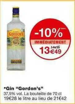 Monoprix Gin offre