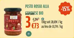 La Vie Claire Pesto rosso alla genovese bio offre