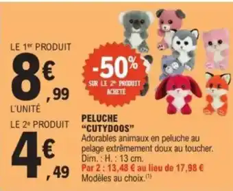 E.Leclerc "CUTYDOOS" Peluche offre