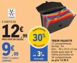 E.Leclerc Trieur valisette offre