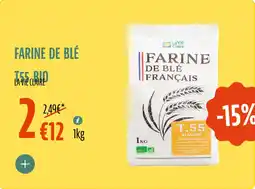 La Vie Claire Farine de blé t.55 bio offre