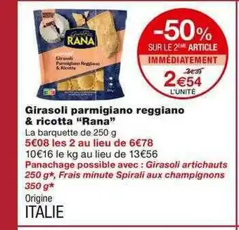 Girosoli Parmigiano Reggiano & Ricotta