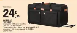 E.Leclerc Sac trolley "outsider" offre