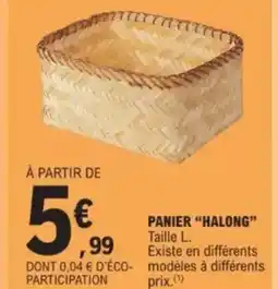 E.Leclerc Panier "halong" offre