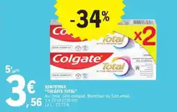 E.Leclerc "COLGATE TOTAL" Dentifrice offre