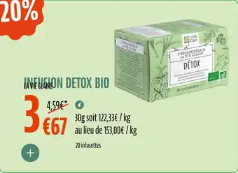 La Vie Claire Infusio detox bio offre