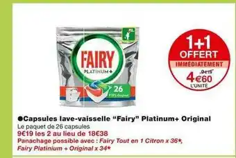 Monoprix Capsules Lave-vaisselle offre