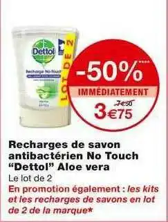 Recharges De Savon Antibactérien No Touch