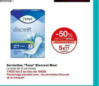 Monoprix Serviettes offre