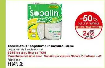 Monoprix Essuie-tout offre