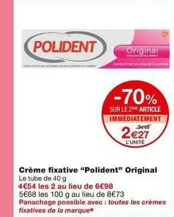 Crème Fixative