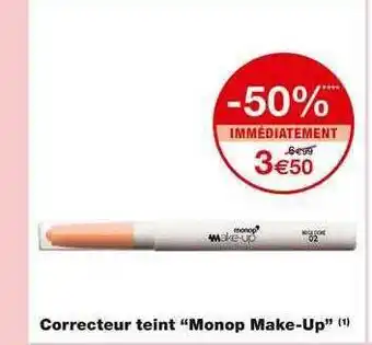 Monoprix Correcteur Teint offre