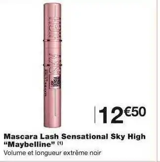 Monoprix Mascara Lash Sensational Sky High offre