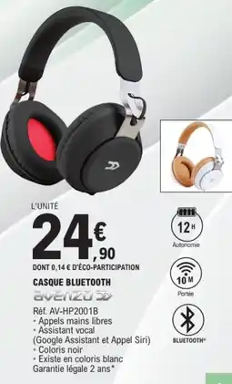 E.Leclerc Casque bluetooth offre