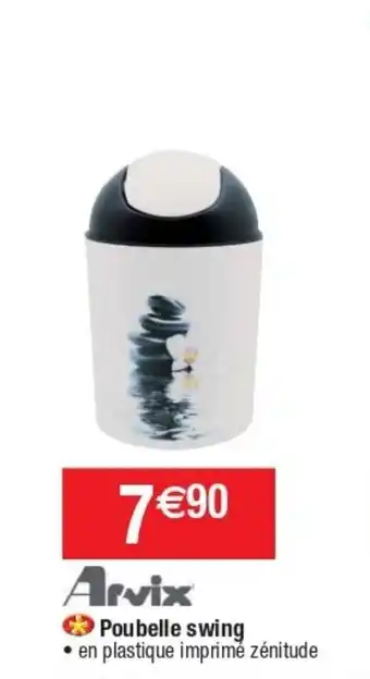 Cora x Carrefour Poubelle Swing offre