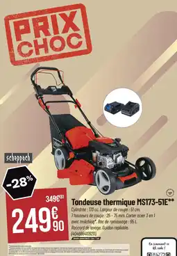 Bricorama Tondeuse thermique MS173-51E offre