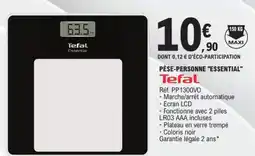 E.Leclerc TEFAL Pèse-personne "essential" offre