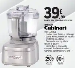 E.Leclerc CUISINART Hachoir offre