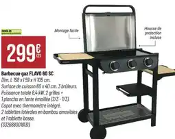 Bricorama Barbecue gaz FLAVO 60 SC offre