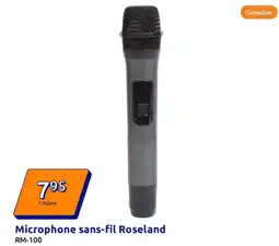 Action Microphone sans-fil Roseland offre