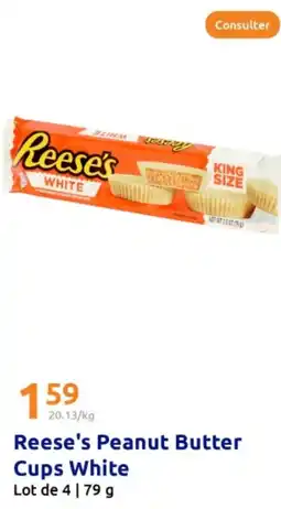 Action REESE'S  Peanut Butter Cups White offre