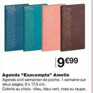 Monoprix Agenda offre