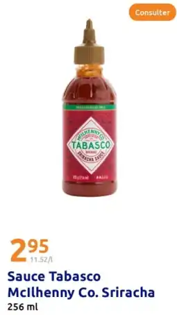 Action Sauce Tabasco McIlhenny Co. Sriracha offre