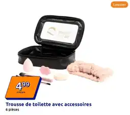 Action Trousse de toilette avec accessoires offre