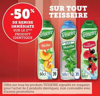 Bi1 Sur tout teisseire offre