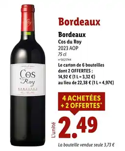 Lidl Bordeaux offre